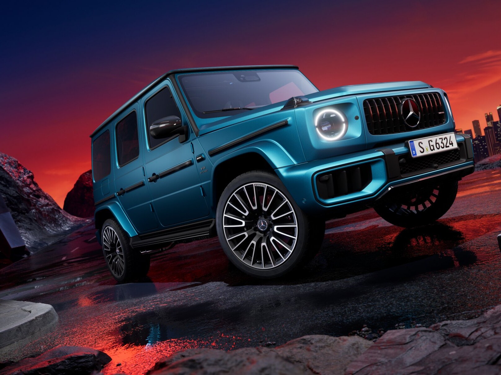 The Mercedes-AMG G-Class.