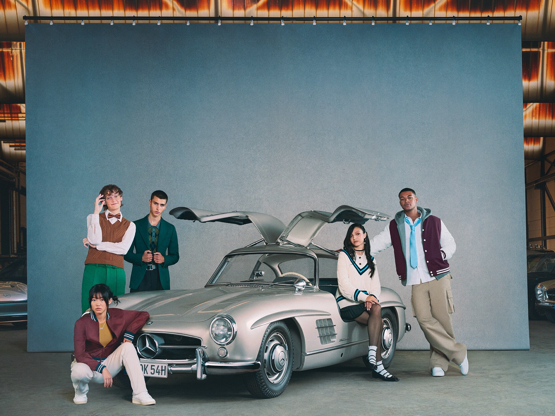 The Mercedes-Benz 300 SL Coupé.