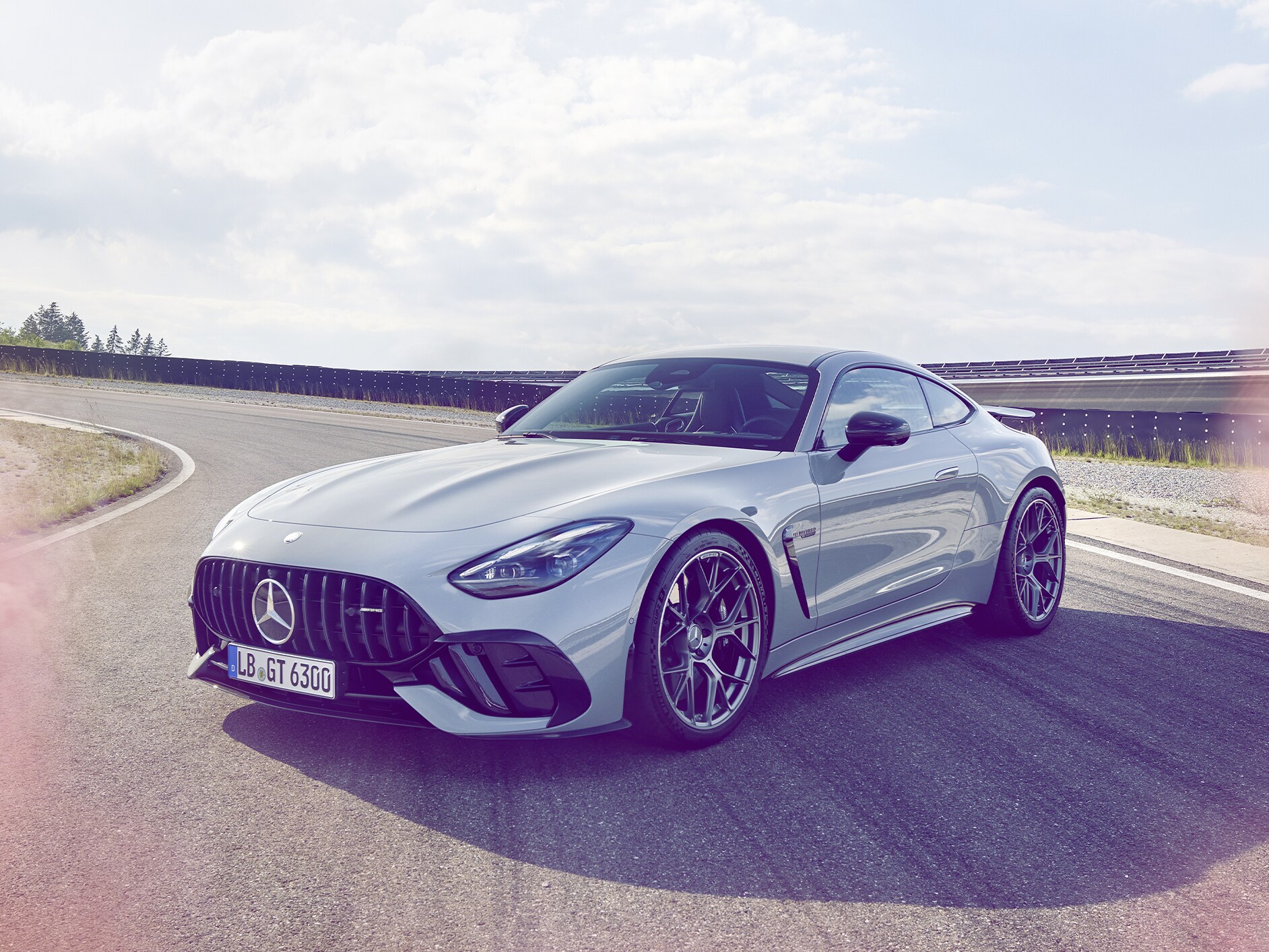 The Mercedes-AMG GT 63 PRO 4MATIC+ Coupé.