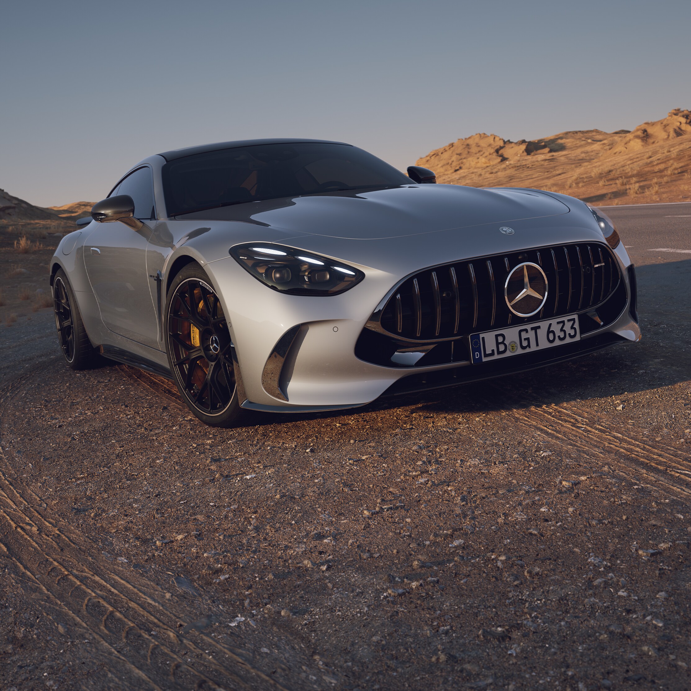 The new Mercedes-AMG GT Coupé.