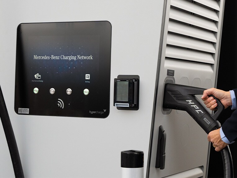 The Mercedes-Benz Charging Network for the CLA Coupé of Mercedes-Benz.