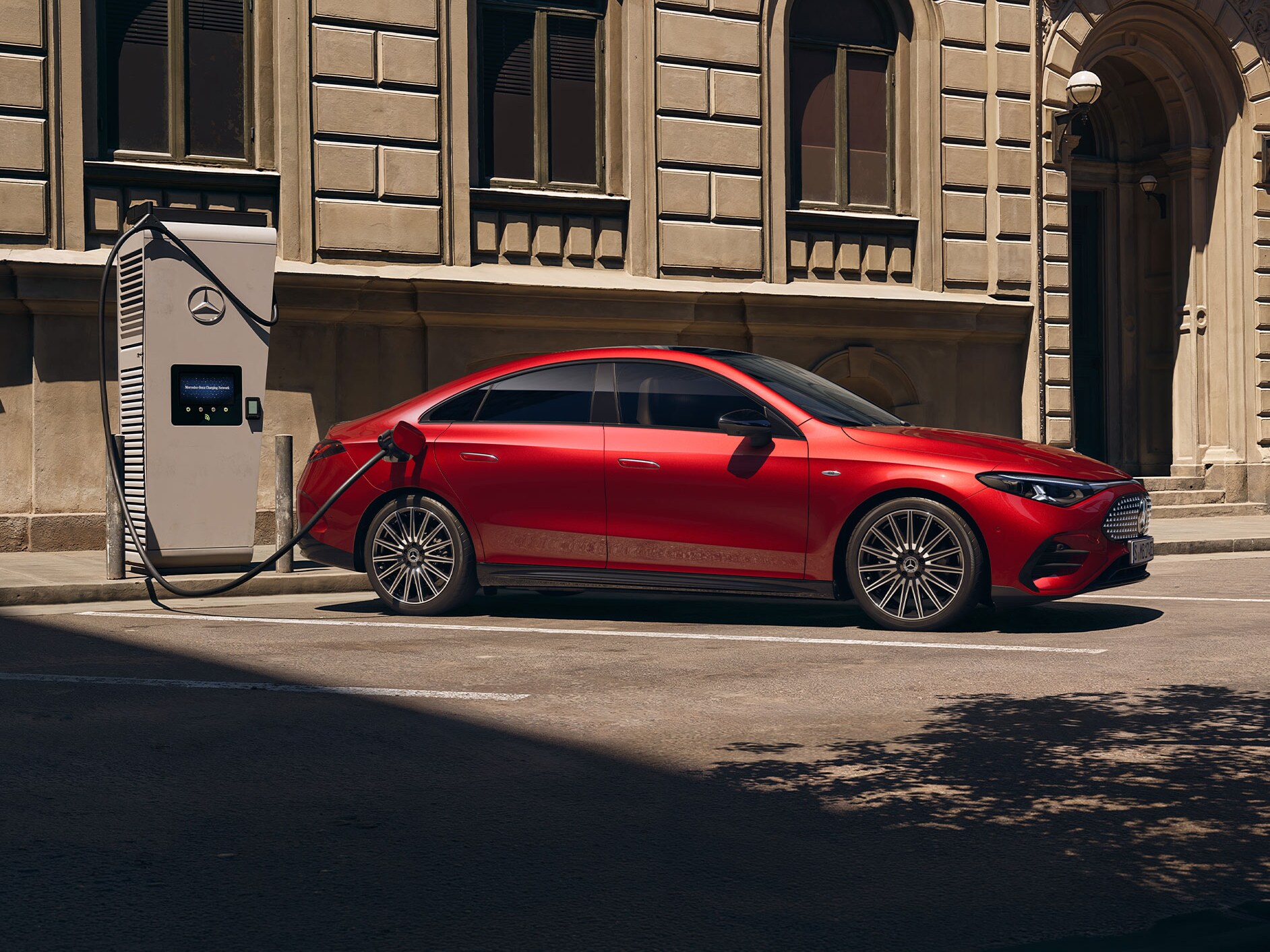 The Mercedes-Benz Modular Architecture of the new all-electric CLA.