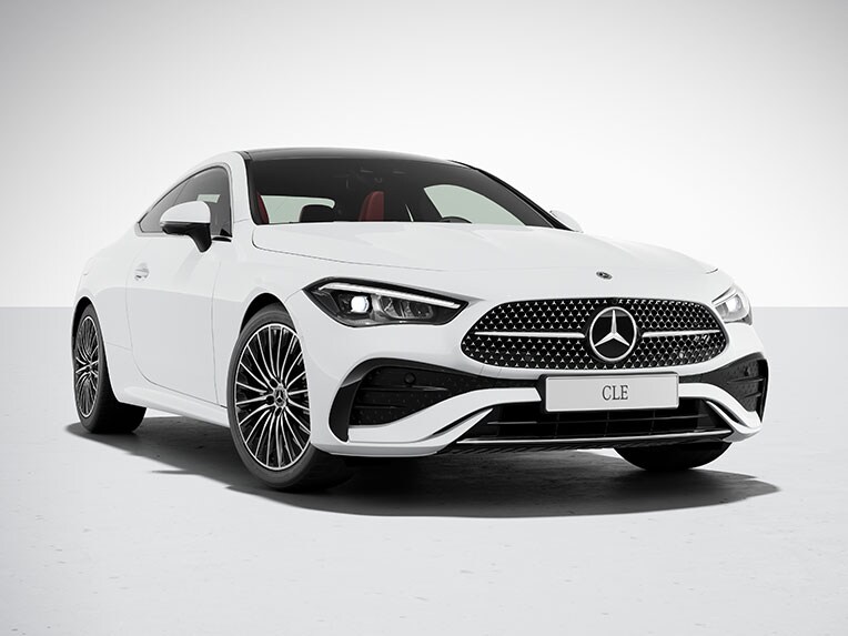The AMG Line in the CLE Coupé sports car from Mercedes-Benz.