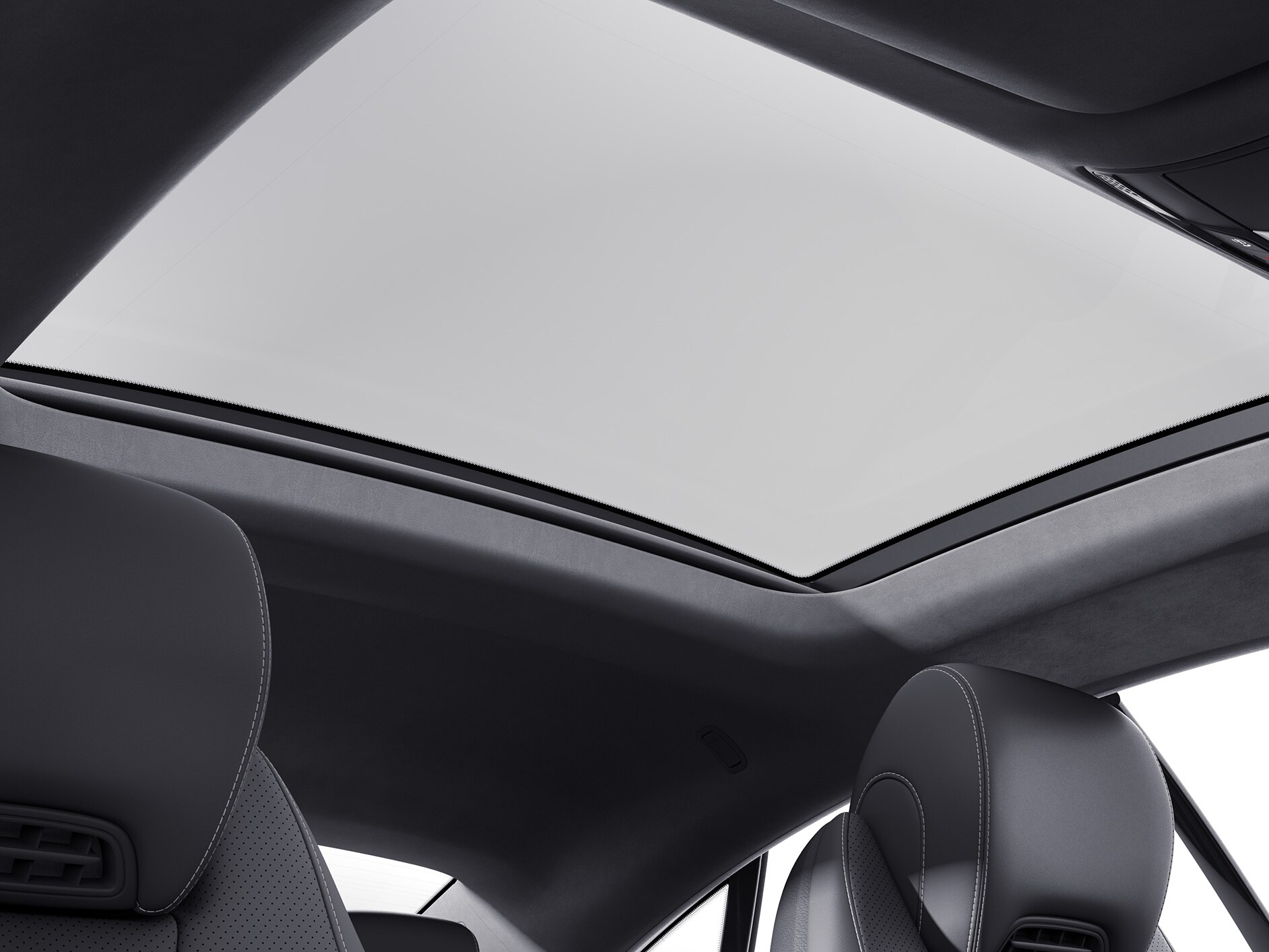 The interior of the Mercedes-AMG E-Class Coupé.