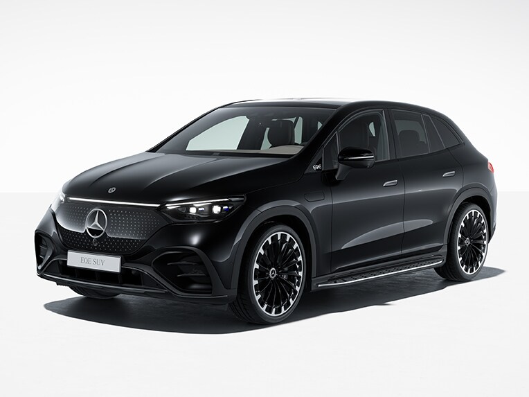 The exterior of the new EQE SUV from Mercedes-EQ with the AMG Line equipment line.