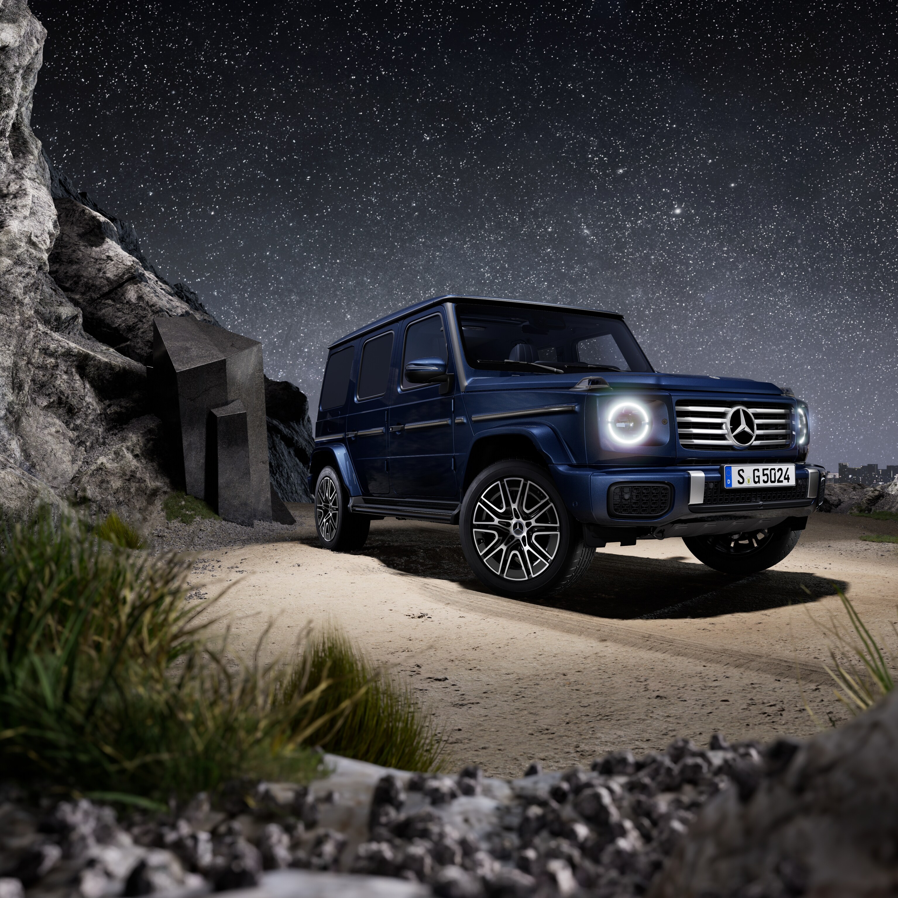 The Mercedes-Benz G-Class.