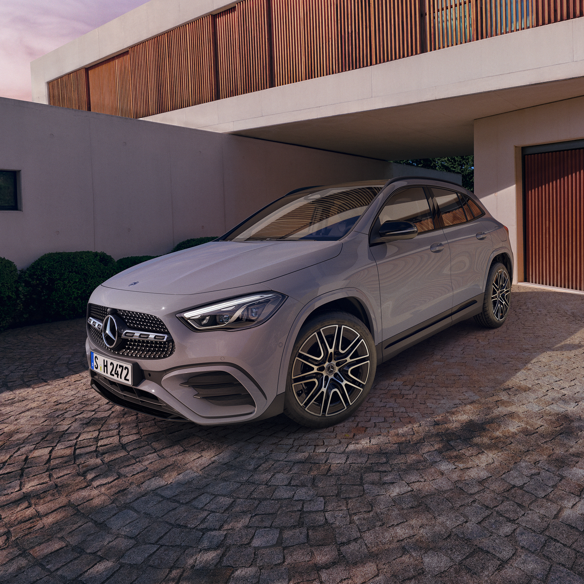 Special Edition | GLA | Mercedes-Benz The exterior of the Special Edition of the Mercedes-Benz GLA.