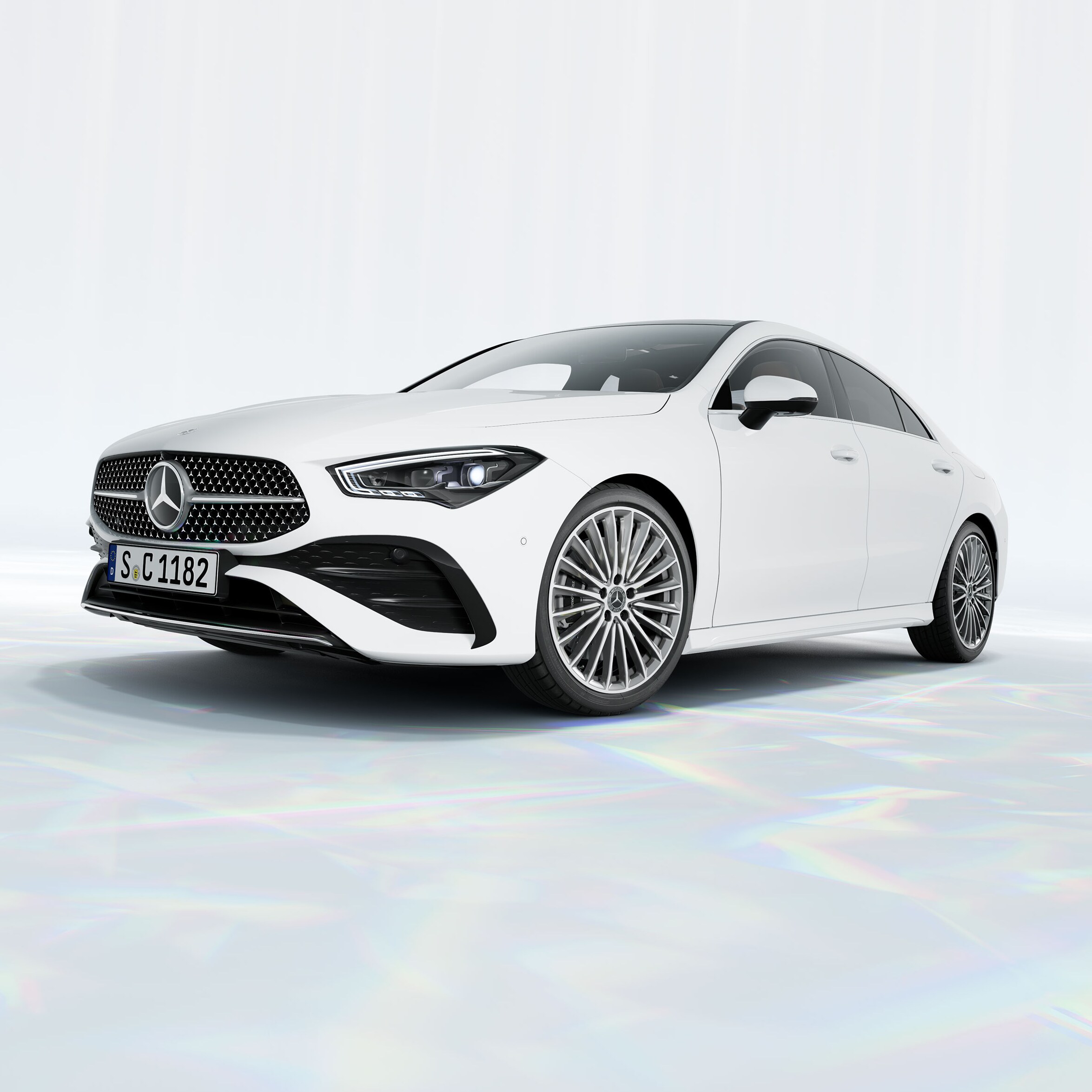 The Mercedes-Benz CLA Coupé.